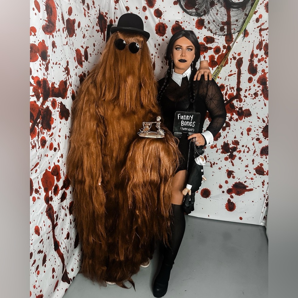 Cousin IT CUSTOM COSTUME.